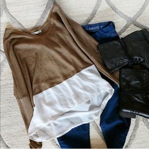 Zara batwing long sleeve shirt